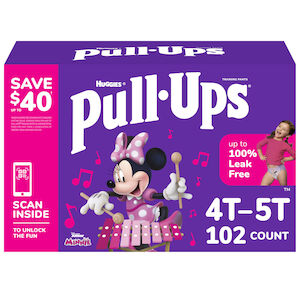 Huggies Pull-Ups Learning Designs Training Pants for Girls 4T - 5T